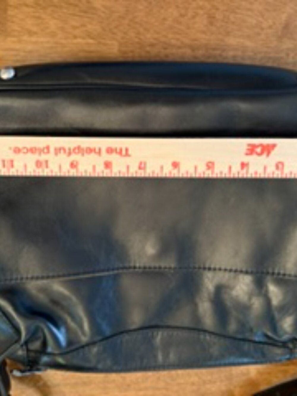 Patricia Nash Black 100% Genuine Leather Shoulder Bag/Crossbody Vintage Boho - Picture 4 of 15